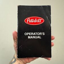 Peterbilt operator manual for sale  Halethorpe