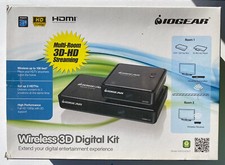 Usado, Receptor de streaming IOGEAR GW3DHDKIT kit digital 3D sem fio várias salas HD 1080p comprar usado  Enviando para Brazil