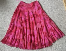 Pink floaty chiffon for sale  SKIPTON