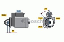 Bosch starter anlasser gebraucht kaufen  Uslar