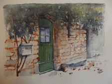 Aquarelle originale signée d'occasion  Moissac