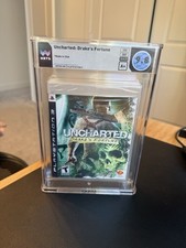 Uncharted: Drake's Fortune - WATA 9.8 A+ lacrado, PS3 1ª impressão etiqueta preta comprar usado  Enviando para Brazil