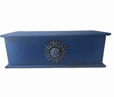 Blue decorative storage for sale  Omaha