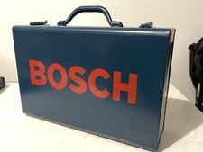 Caixa de metal Bosch aço 15 x 10” com enchimento espuma dentro caixa de ferramentas de bloqueio vintage comprar usado  Enviando para Brazil