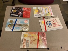 Télécartes differentes monac d'occasion  Poisy