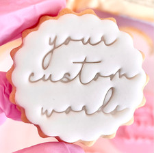 Customised fondant stamp for sale  STEVENAGE