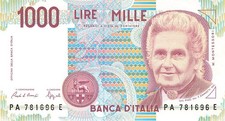 Italien italy 1000 gebraucht kaufen  Deutschland