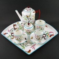Butterflies antique porcelain for sale  Raleigh