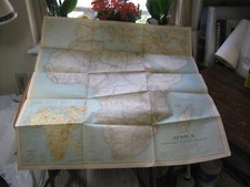 Antique africa map for sale  Desoto