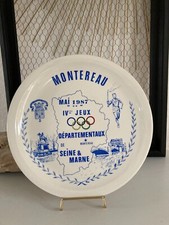 Assiette commemorative jeux d'occasion  Donnemarie-Dontilly