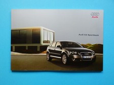 Prospekt / Katalog / Broschüre - Audi A3 (8P) - Sportback - 09/07 comprar usado  Enviando para Brazil