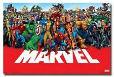 Marvel heroes poster for sale  Pacoima