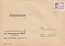 Lohmen briefumschlag 1980 gebraucht kaufen  Leipzig