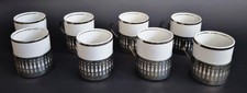 Conjunto de 6 pratos de prata Soppil Prata Wolff Demitasse espresso Brasil vintage comprar usado  Enviando para Brazil