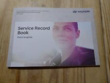 hyundai service book for sale hyundai service book for sale HORLEY