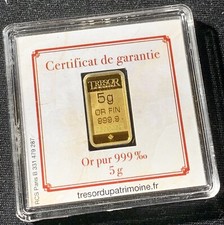 Lingot grammes pur d'occasion  Lens