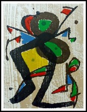 Joan miro bois d'occasion  Saint-Ouen