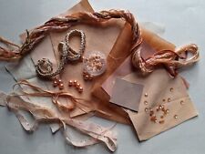 Embroidery pack peach for sale  CLACTON-ON-SEA