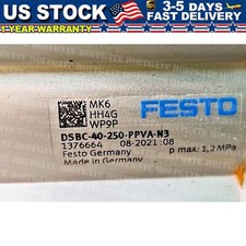 Novo cilindro ISO Festo DSBC-40-250-PPVA-N3 1376664 comprar usado  Enviando para Brazil