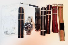 Seiko SKX007 mergulhadores automáticos - Cristal de safira + 6 tiras comprar usado Seiko SKX007 mergulhadores automáticos - Cristal de safira + 6 tiras comprar usado  Enviando para Brazil