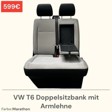 Doppelsitzbank doppelbank sitz gebraucht kaufen  Küstrin-Kietz