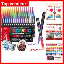 Feutres acryliques liquides d'occasion  Matha