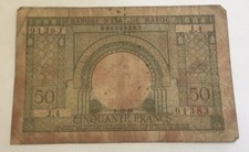 Morocco francs note for sale  INVERURIE