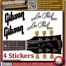 Stickers autocollant gibson d'occasion  Aillevillers-et-Lyaumont