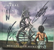 Funeral For A Friend - Memory And Humanity CD & DVD Mint Conditon Signed copy  segunda mano  Embacar hacia Mexico