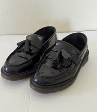 Mocassim Dr. Martens Adrian Borla Couro Preto 6 M 7 W Sapato Resistente ao Deslizamento comprar usado  Enviando para Brazil