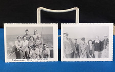 Fotos vintage 1951 de pessoas pescando em barco na Baía de Delaware Lt#11 comprar usado  Enviando para Brazil