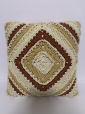 Vintage crochet pillow for sale  Shipping to Ireland