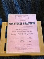 Sonatines graduées opus d'occasion  Rennes