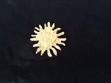 Magnifique broche soleil d'occasion  Matignon