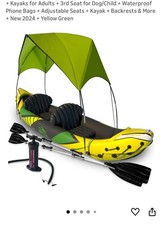 Inflatable kayak person for sale  San Jose