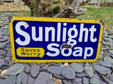 Antique sunlight soap for sale  WYMONDHAM