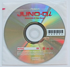 Roland JUNO Di Teclado Sintetizador DVD Vídeo Manual do Proprietário Disco na Capa, OOP comprar usado  Enviando para Brazil