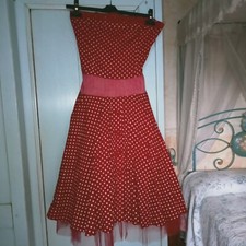 Abito rosso pois usato  Toritto