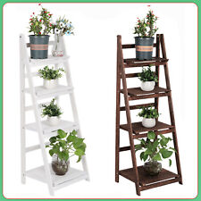 Foldable ladder bookshelf for sale  Walnut