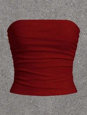 top donna rosso bordeaux usato top donna rosso bordeaux usato Lecce