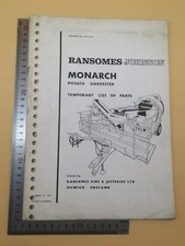 Ransomes johnson monarch for sale  COLCHESTER