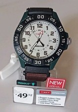 TIMEX EXPEDITION ACADIA RELÓGIO NATURAL ROBUSTO INDIGLO TW 4B26500 WF *NOVO COM ETIQUETA comprar usado  Enviando para Brazil