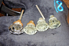 MAÇANETAS DE PORTA DE VIDRO ANTIGAS Vintage 3 + 1 comprar usado  Enviando para Brazil
