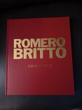 Red VIP Britto Hard Cover Book Signed, Inscribed, Sketch comprar usado  Enviando para Brazil