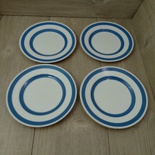 4 platos de cena pequeños de almuerzo vintage Chef Ware Staffordshire 9 pulgadas 23 cm segunda mano  Embacar hacia Mexico