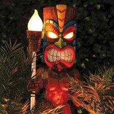 Tiki totem decor for sale  COLCHESTER