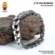 Panzerarmband edelstahl schmal gebraucht kaufen  München