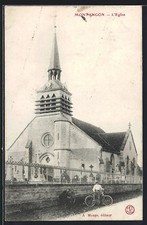Old postcard montangon d'occasion  Expédié en Belgium