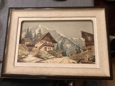 Grand tableau vintage d'occasion  Lille-