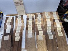 Usado, Vintage 1950 Weldwood Plywood Veneer Sample  52 Samples MidCent RARE comprar usado  Enviando para Brazil